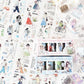 Girl Poetry Life Pet Washitape Roll