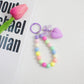 Macaron Heart Bag/Mobile Keychain