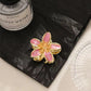 Metal Floral Claw Clip