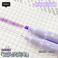 Classic Style Gel Pen and Highlighter (7pcs Set)