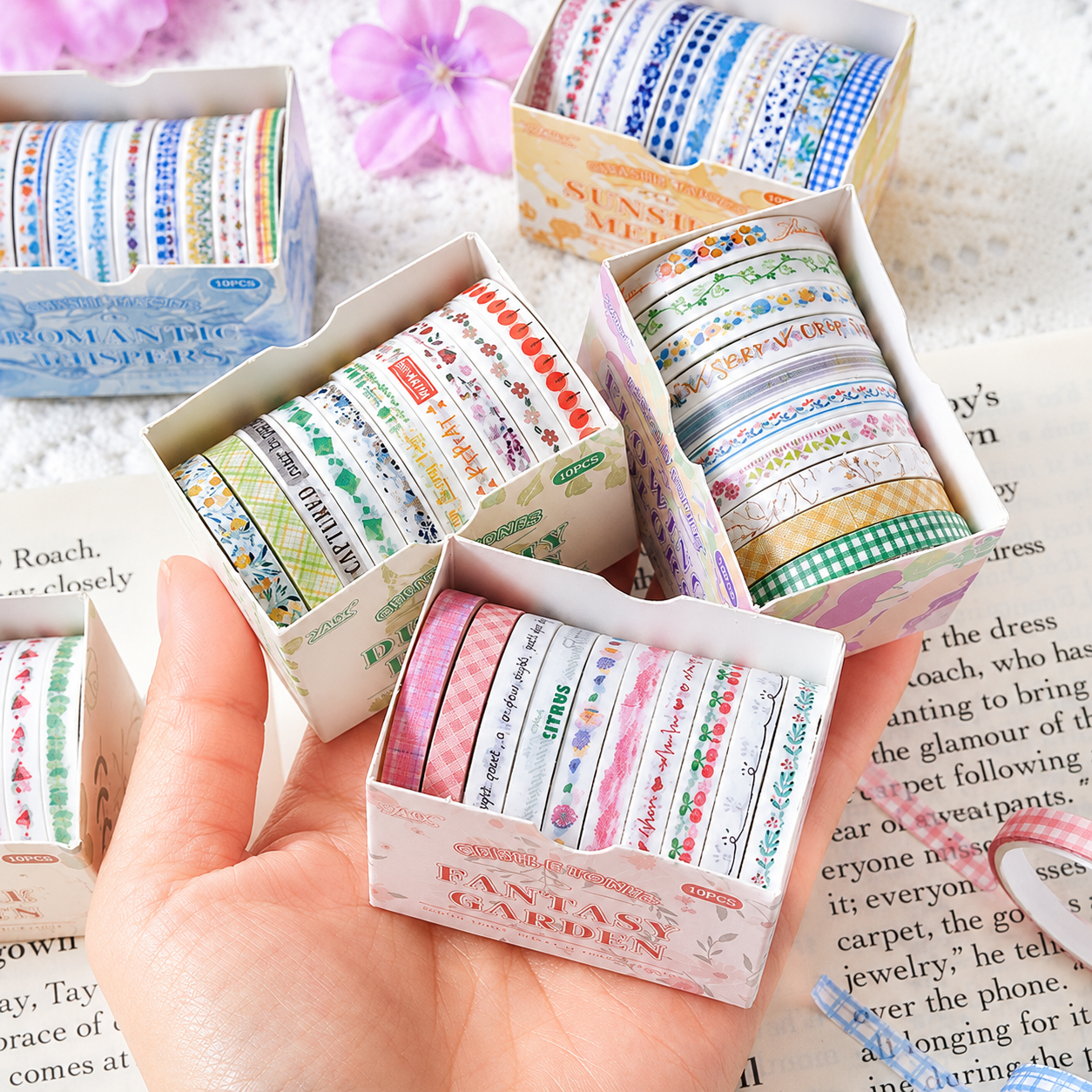 Kawaii Mini Washitape Rolls