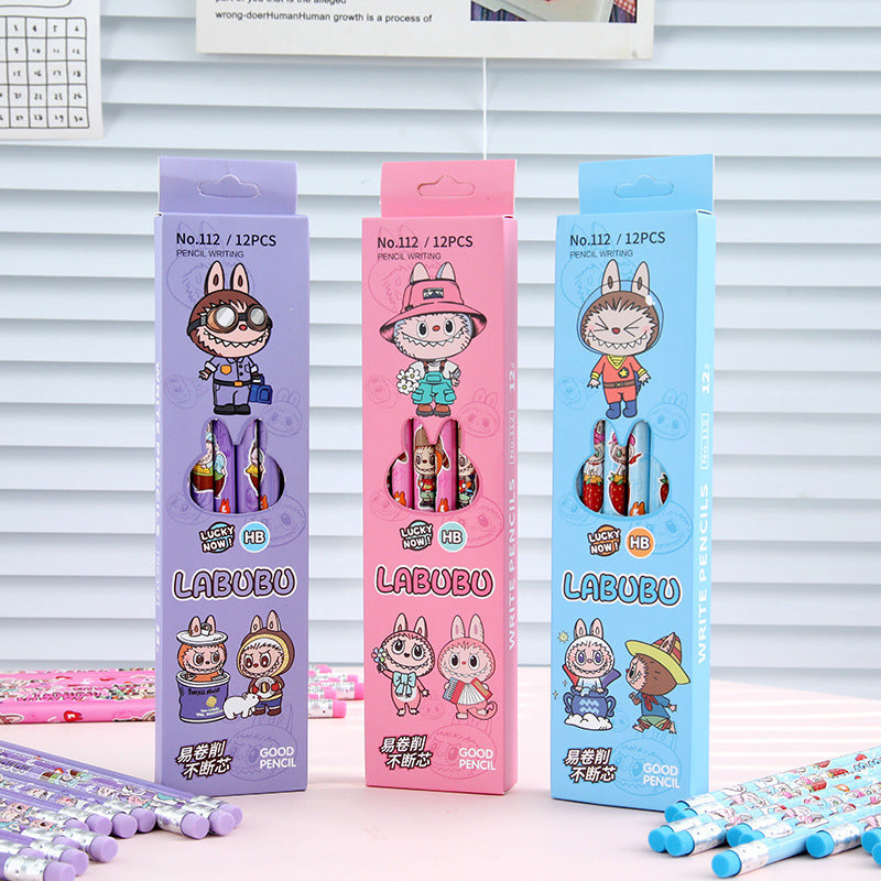 Labubu Pencil Set