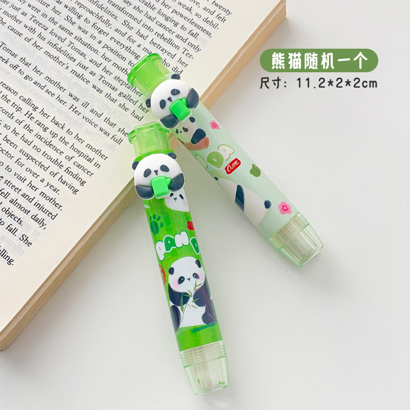 Kawaii Panda Push Pull Eraser
