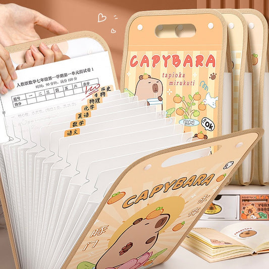 Capybara Large Capacity File Folder