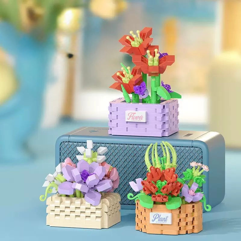 Flower Lego Set