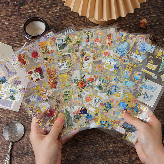 Gold Foil Journal Sticker