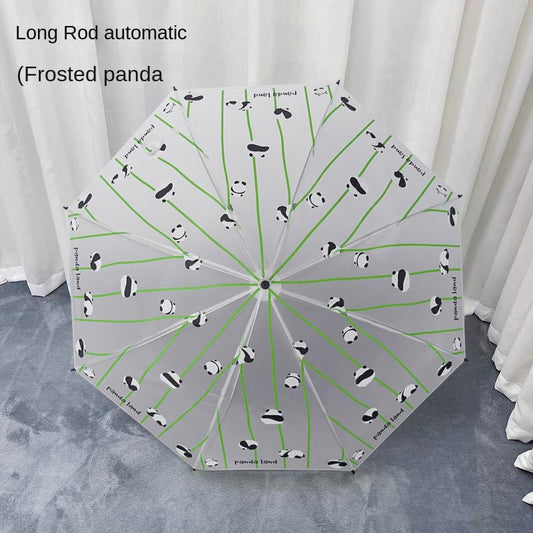 Panda Transparent Umbrella