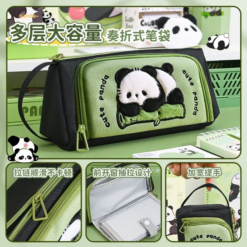 Premium Panda Pencil Case