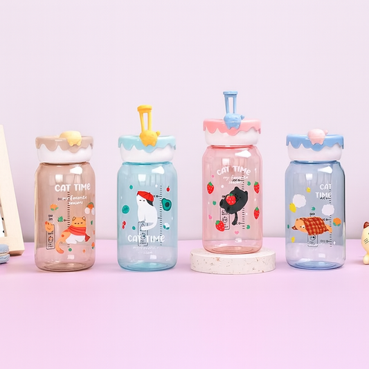 Sleeping Cat Water Bottle