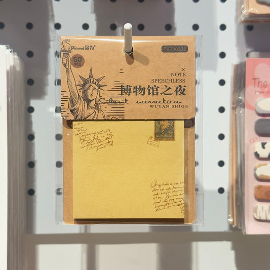 Vintage Sticky Note