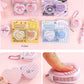 Mini 2pcs Set Keychain Puffy Diary