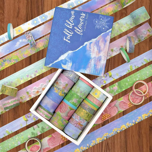 VINATGE journaling Washitape Box