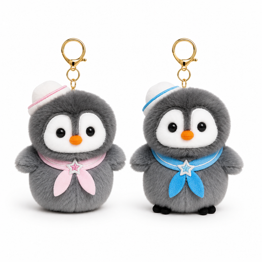 Penguin Plush Keychain