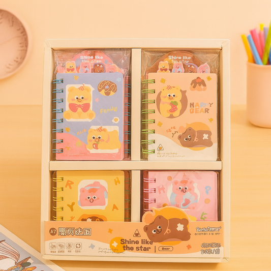 Kawaii Mini Spiral Diary