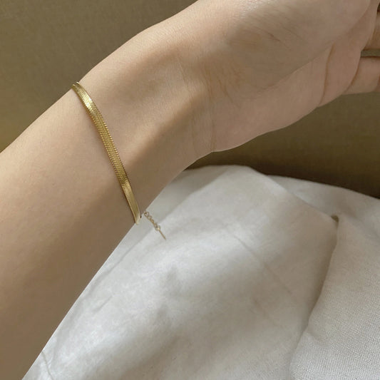 Snake Chain Stainless Steel Bracelet