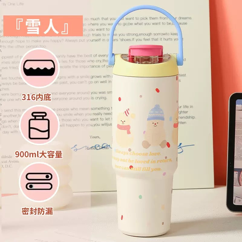 Premium Kawaii Insulated Tumbler