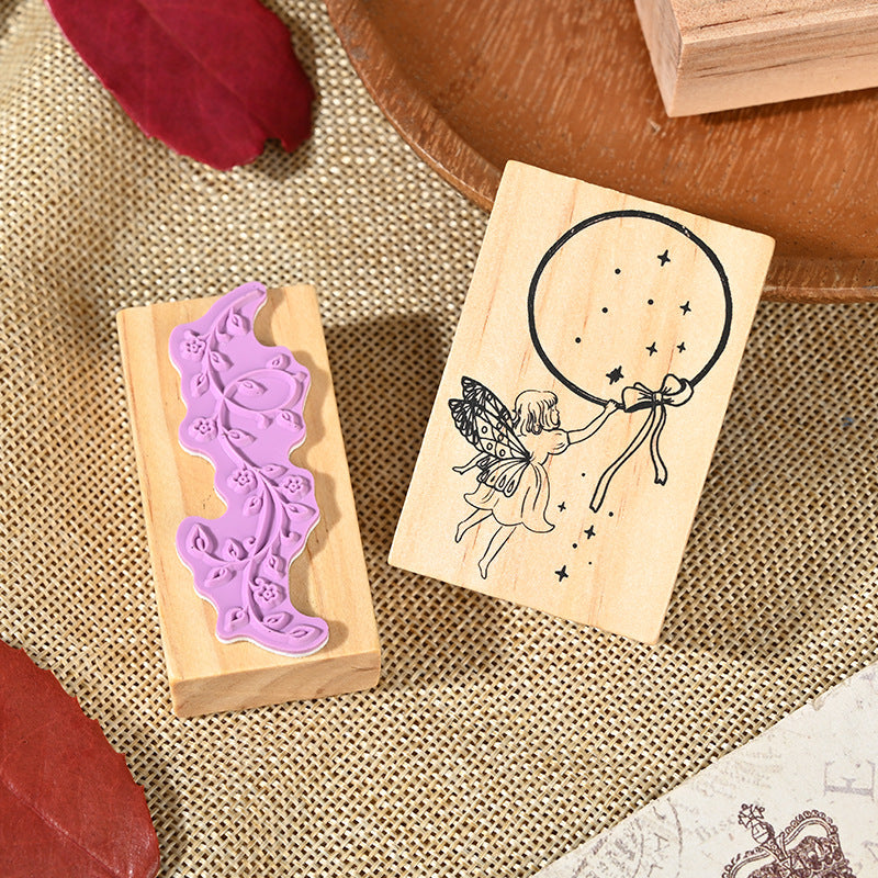 Journal Wooden Stamp Set