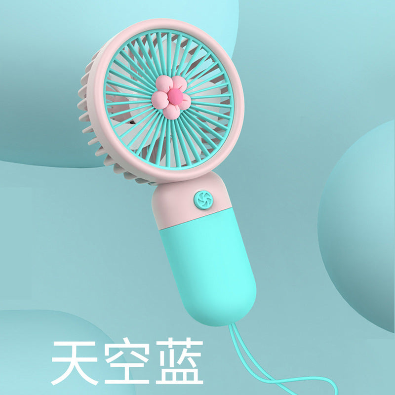 Floral Mini Fan