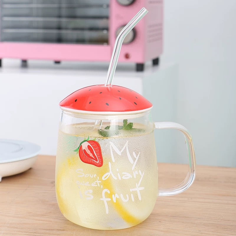 Fruit Glass Mug