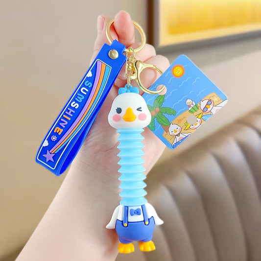 Duck Stretchable Keychain