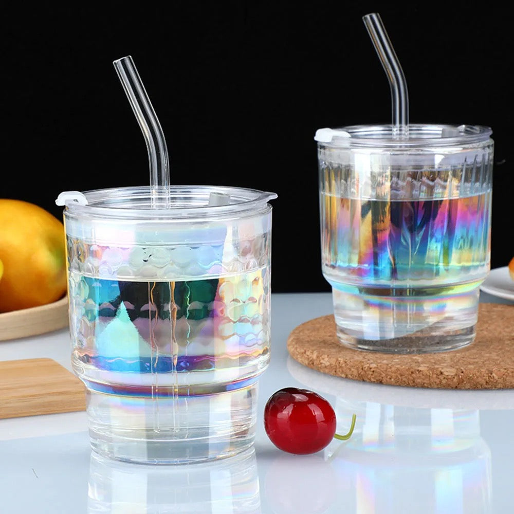 Holographic Glass Tumbler