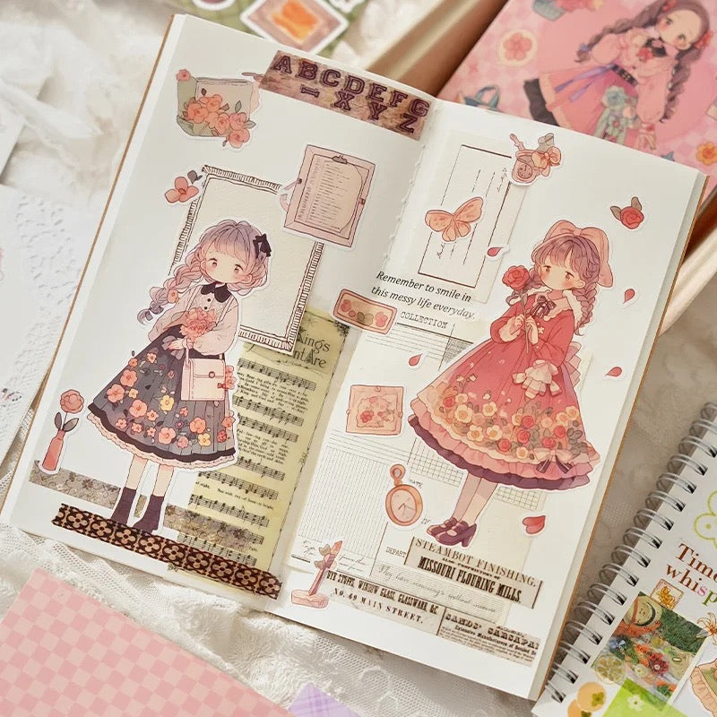 Girly Deco Sticker Book