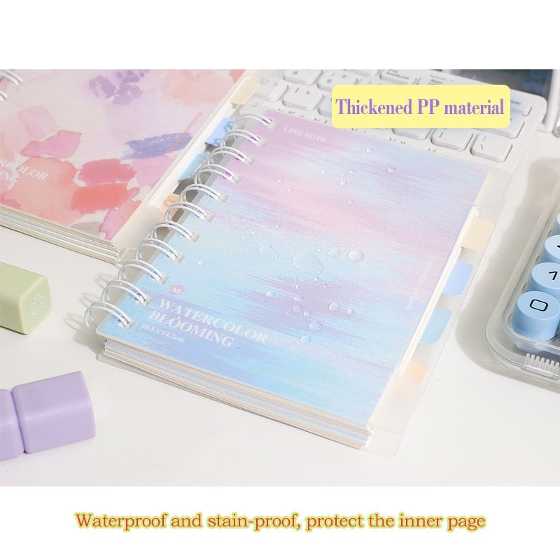 Watercolor Bloom Notebook A5