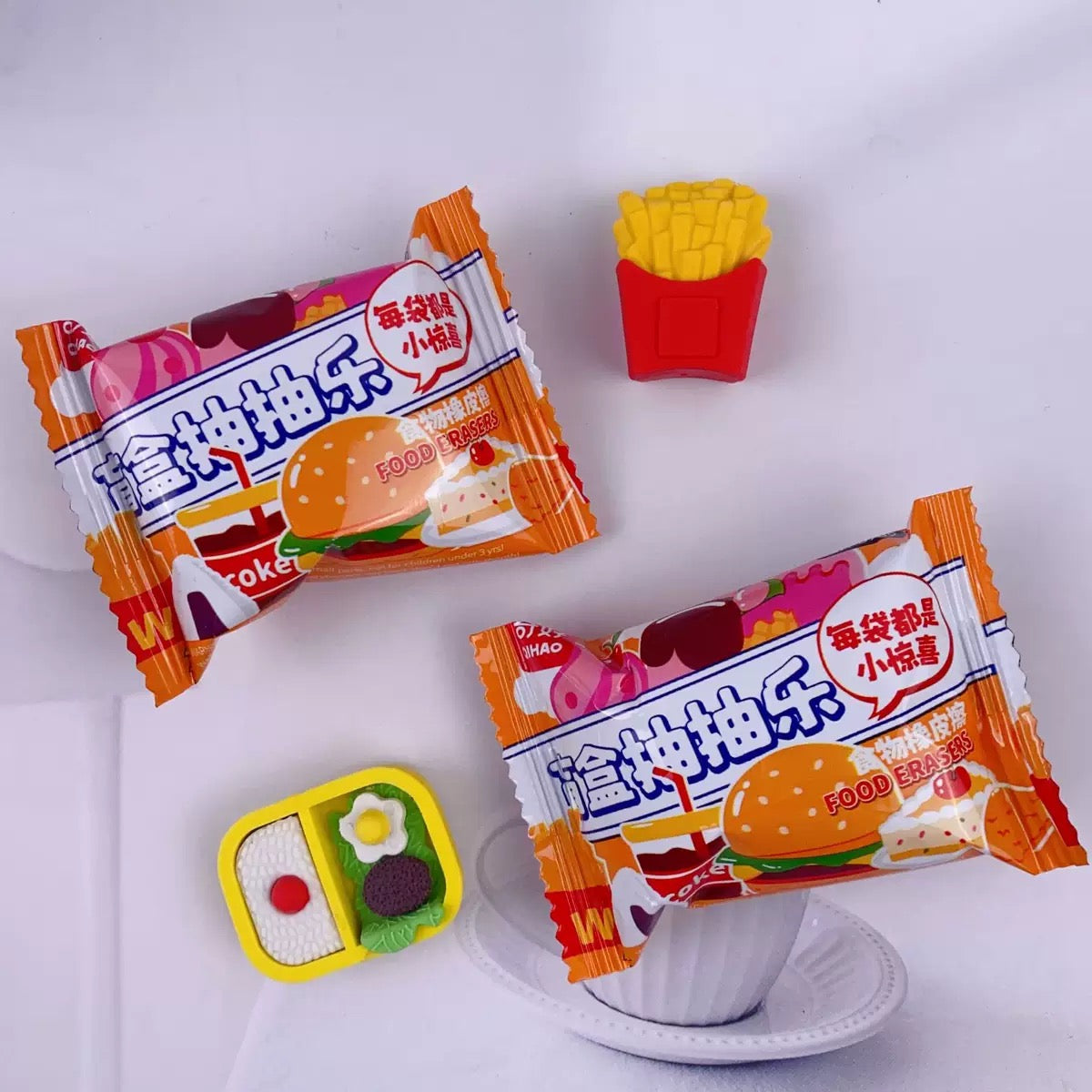 Foodie Blind Eraser Pack