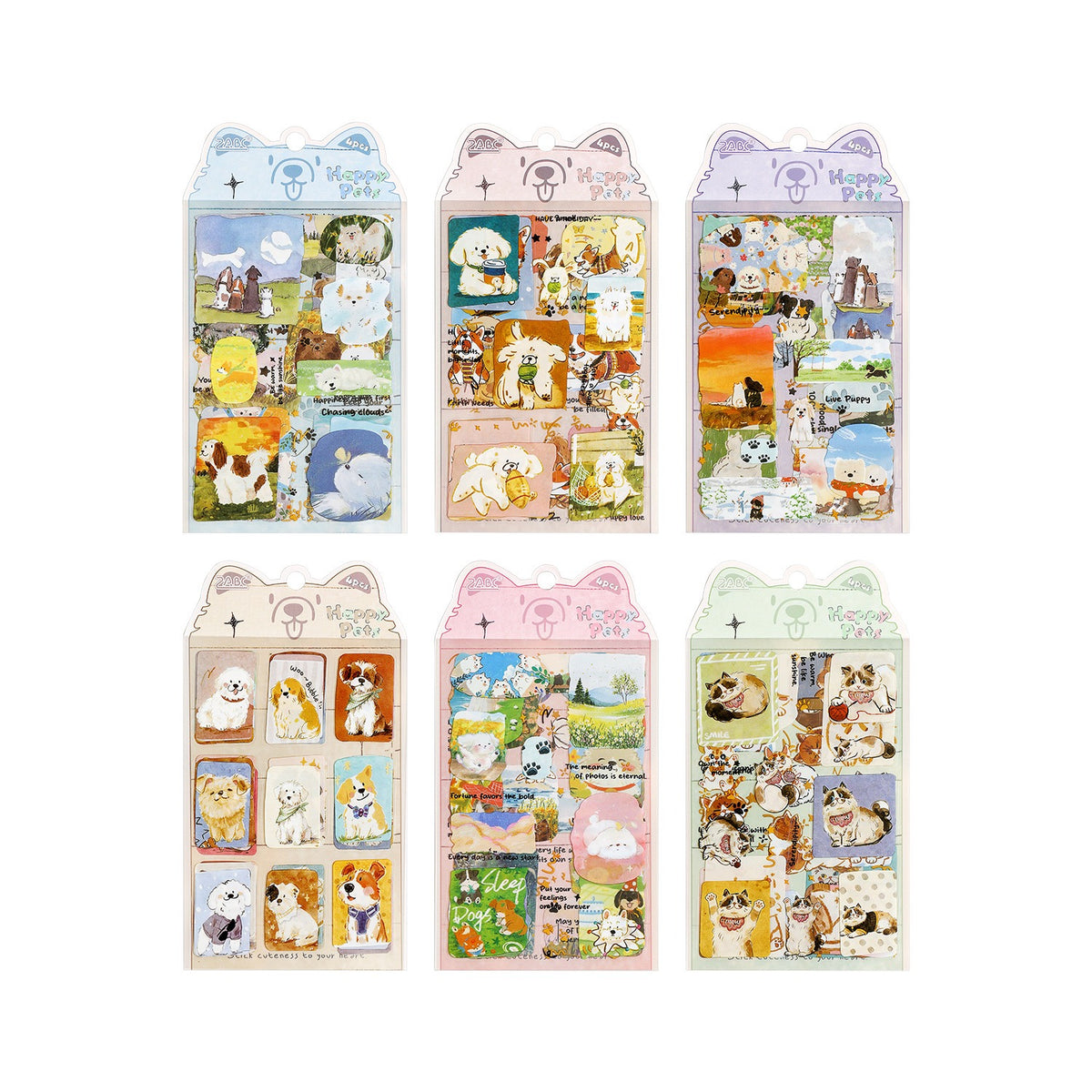 Sugar Paws Sticker Pack