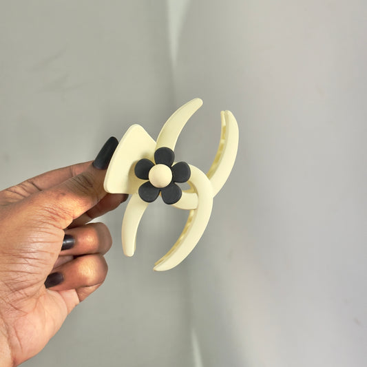 Floral Claw Clips