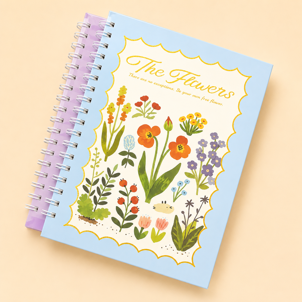 Floral Theory Spiral Diary