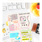Junk Journaling Deco Stickers (4pcs Set)