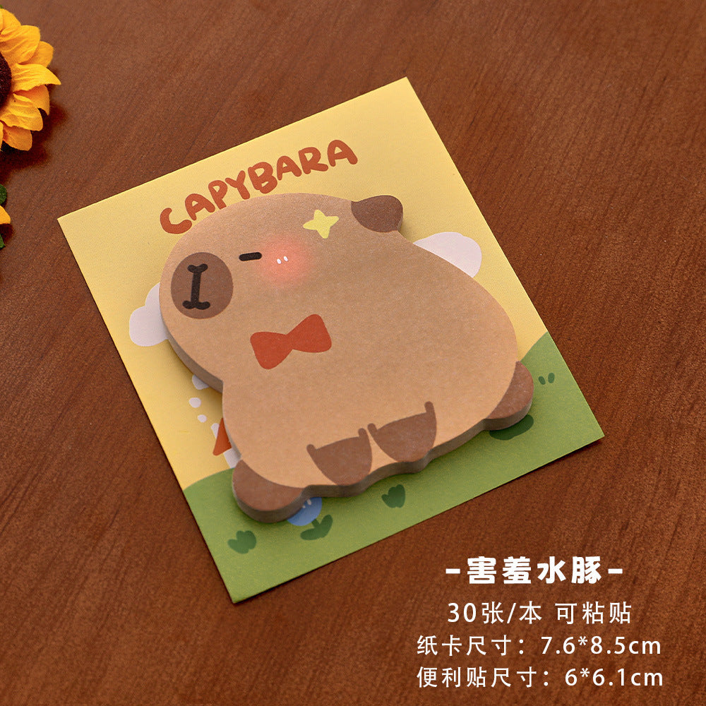 Capybara Mini Sticky Note