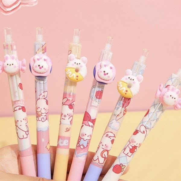 Lovey Rabbit Gel Pens