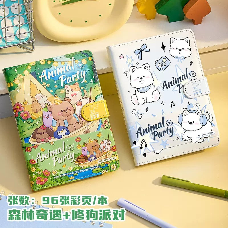 Kawaii Animal Party Diary