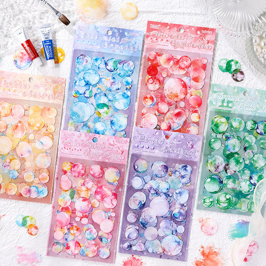 Drop Theme Journaling Stickers