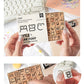 Kawaii Wooden Alphabet Stamp