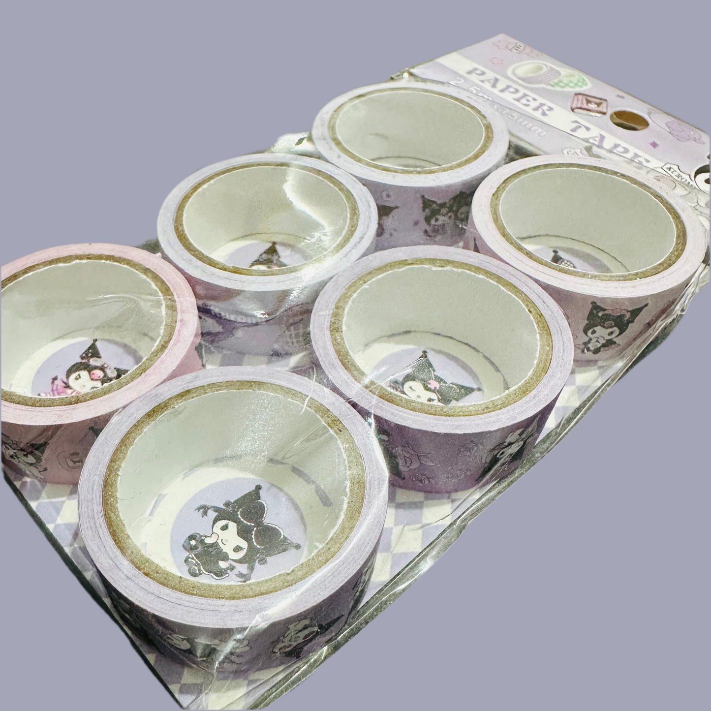 Kuromi Washitape 6pcs Pack