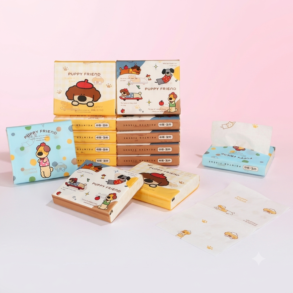 Puppy Friend Tissue Pack