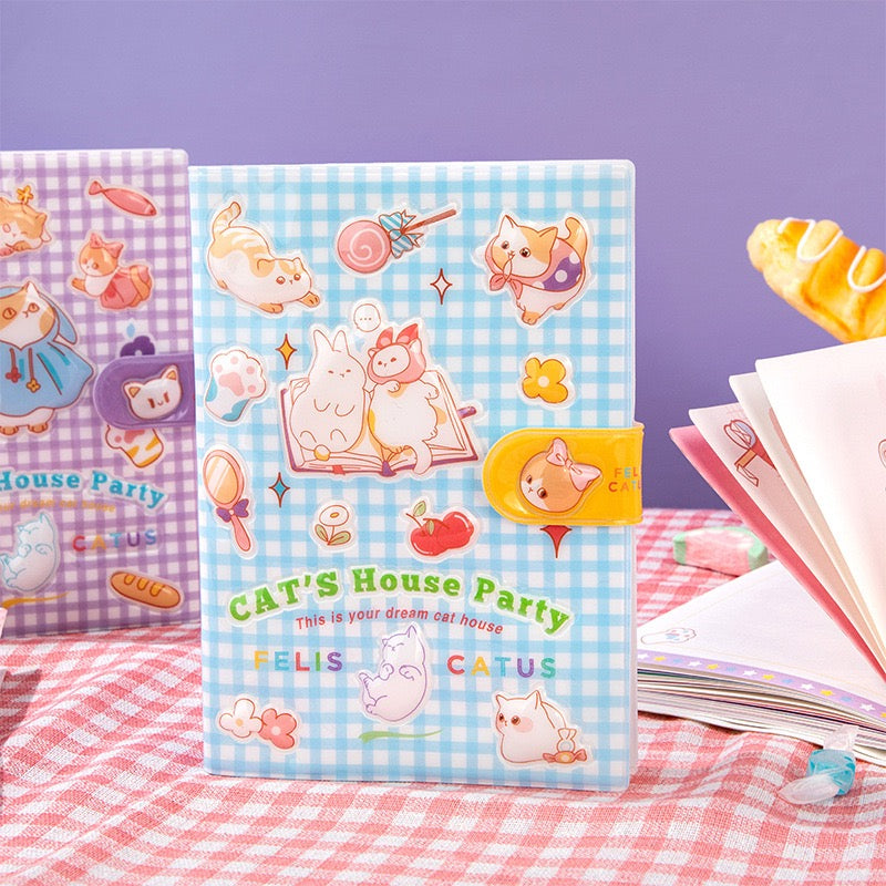 Kawaii Gingham Planner Diary