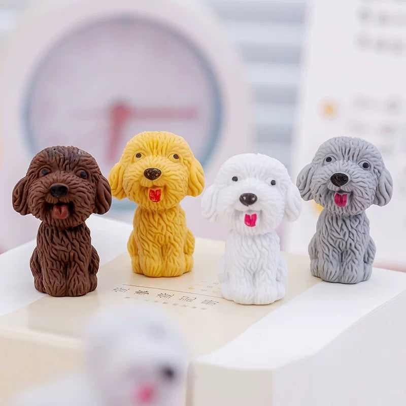 Dog Eraser 5pcs Set