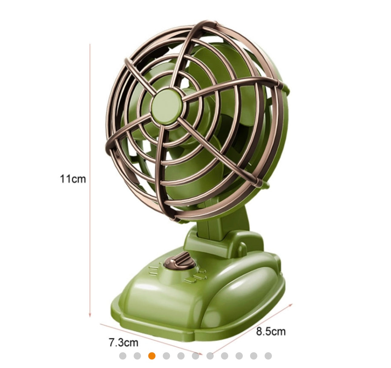 Retro Table Mini Fan