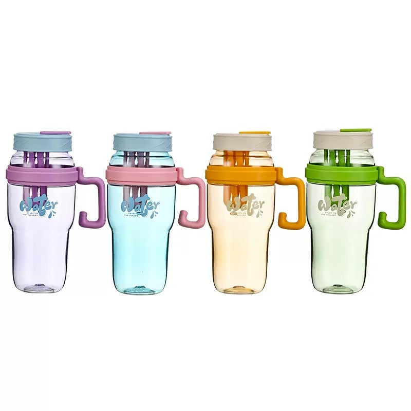 Kawaii Portable Plastic Water Bottle