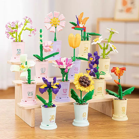 Petal Flower Pot Lego