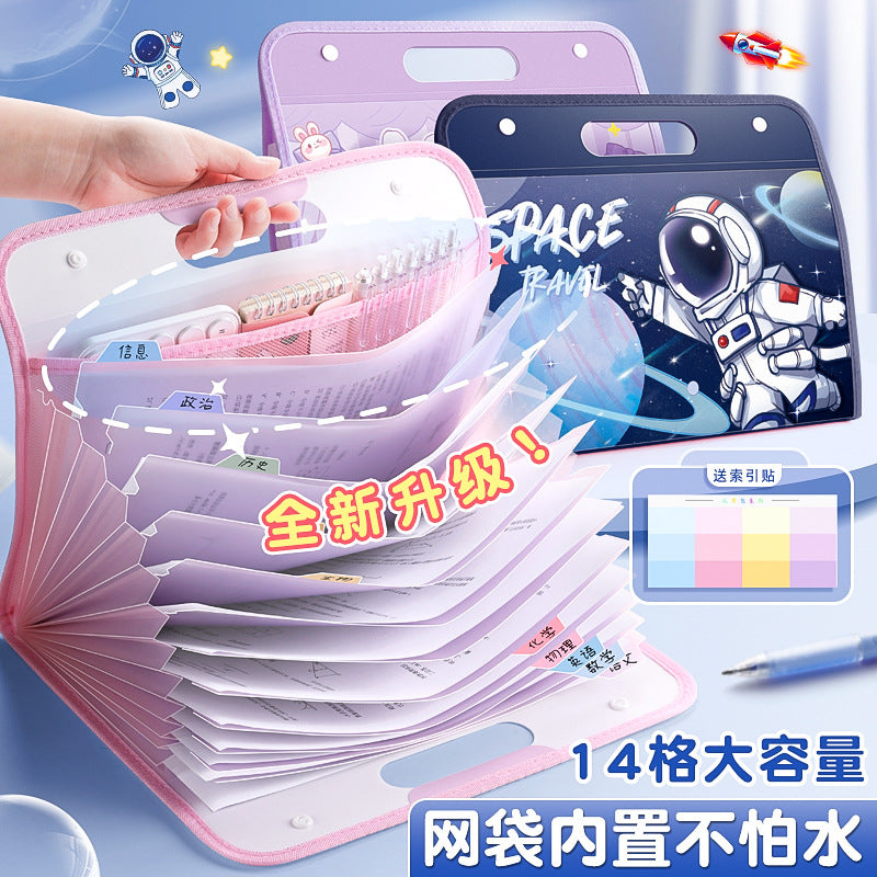 Kawaii Large Capacity File Folder