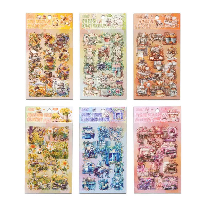 Vintage Season Sticker Pack