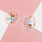 Transparent Wax Stamp Sticker