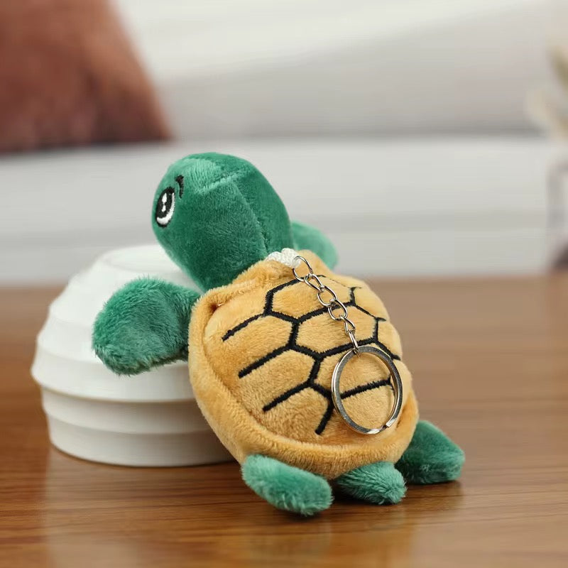 Turtle Plush Keychain