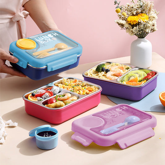 Kawaii Stainless Steel Lunch Box