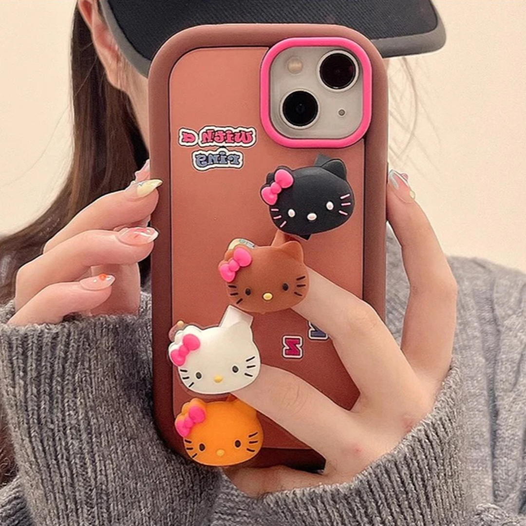 Hello Kitty Ring Holder Iphone Case